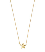 Harrods Jennifer Meyer Mini Yellow Gold and Diamond 70s Star Necklace- Buy online at McGrocer