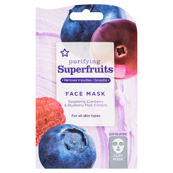 Superdrug Superfruits Exfoliating Face Mask (British brand)