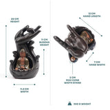 Myga backflow incense burner Buddha, imported from the UK