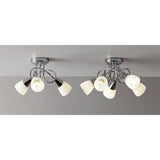 Argos Home Curico chrome ceiling light (British brand)