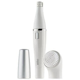 Braun FaceSpa 810 facial epilator and cleansing brush, imported from the UK