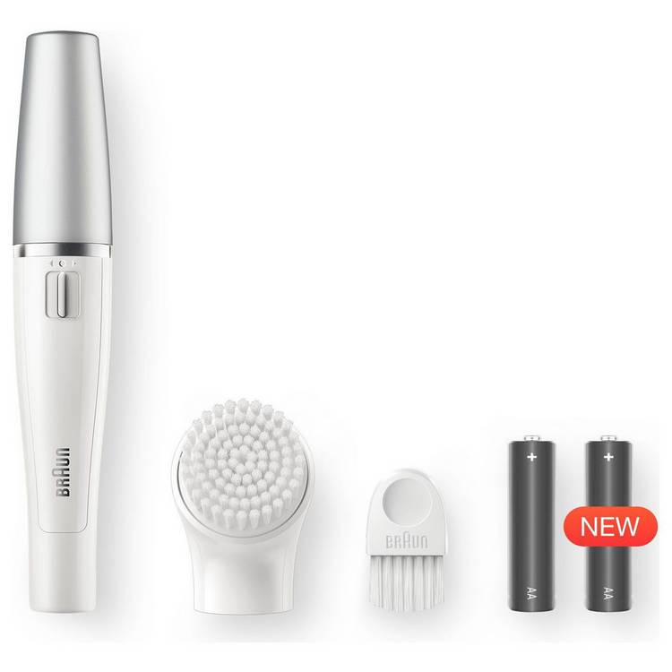 Braun FaceSpa 810 facial epilator and cleansing brush, imported from the UK