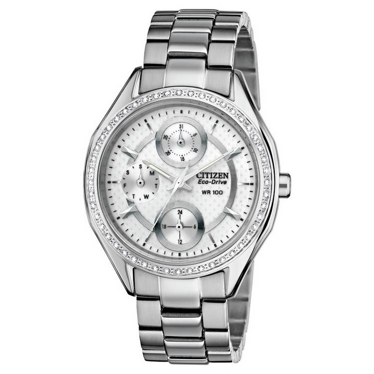 Citizen Eco-Drive multi-dial ladies watch 35mm, imported from the UK