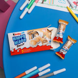 Kinder Happy Hippo hazelnut and milk wafer biscuit 20.7g - British product
