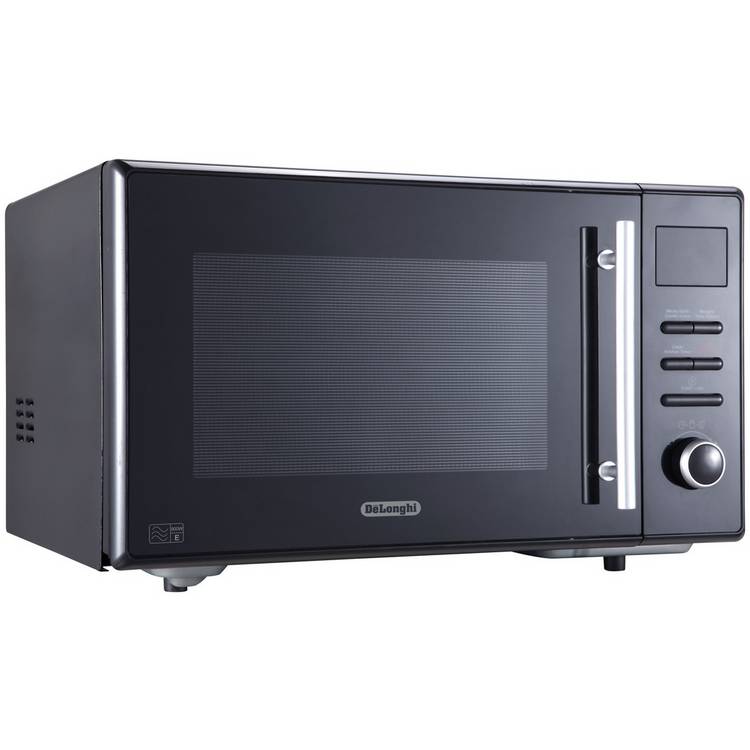 De'Longhi combination microwave black 25L (British brand)