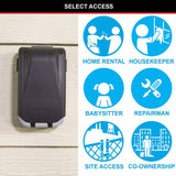 Master Lock Light Up Dial Combination key safe, imported from the UK