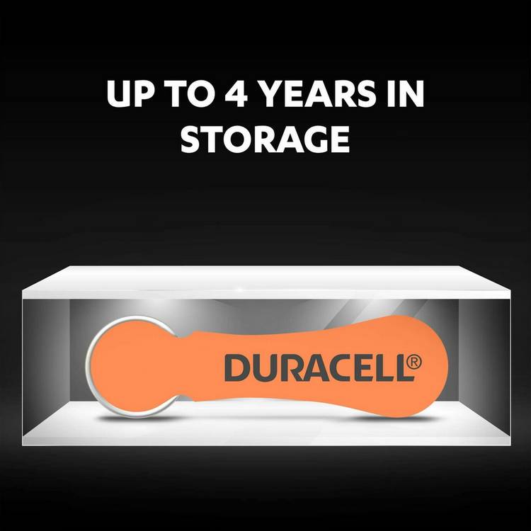 Duracell Size 13 batteries pack of 6, imported from the UK