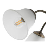 Argos Home Elisa antique brass 5 light ceiling fitting (British brand)