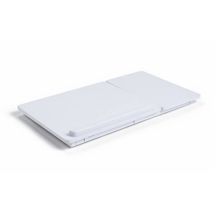 Argos Home portable laptop tray white 60cm, imported from the UK