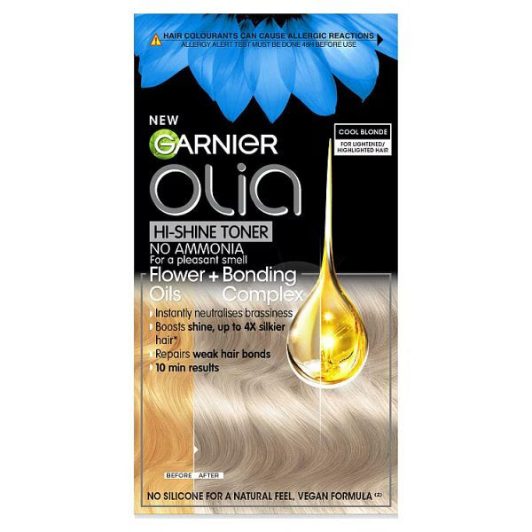 Garnier Olia Hi-Shine Toner cool blonde, UK version