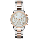 Armani Exchange AX4331 ladies chronograph bracelet watch 36mm (British brand)
