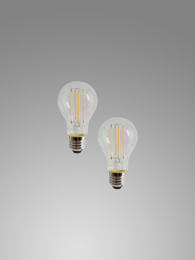 LED GLS light bulbs 2 pack 8W, UK version