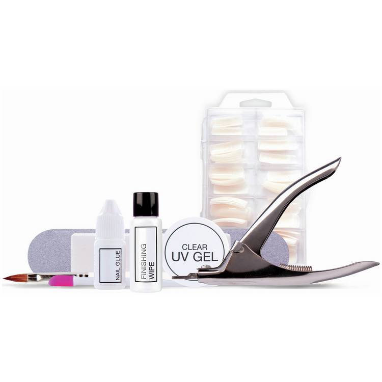 Rio UV Gel Nail Extension Kit with 100 tips - British product