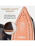 Tower Ceraglide steam generator iron 2700W (British brand)