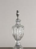 Laura Ashley Meredith cut glass crystal lamp base small, imported from the UK