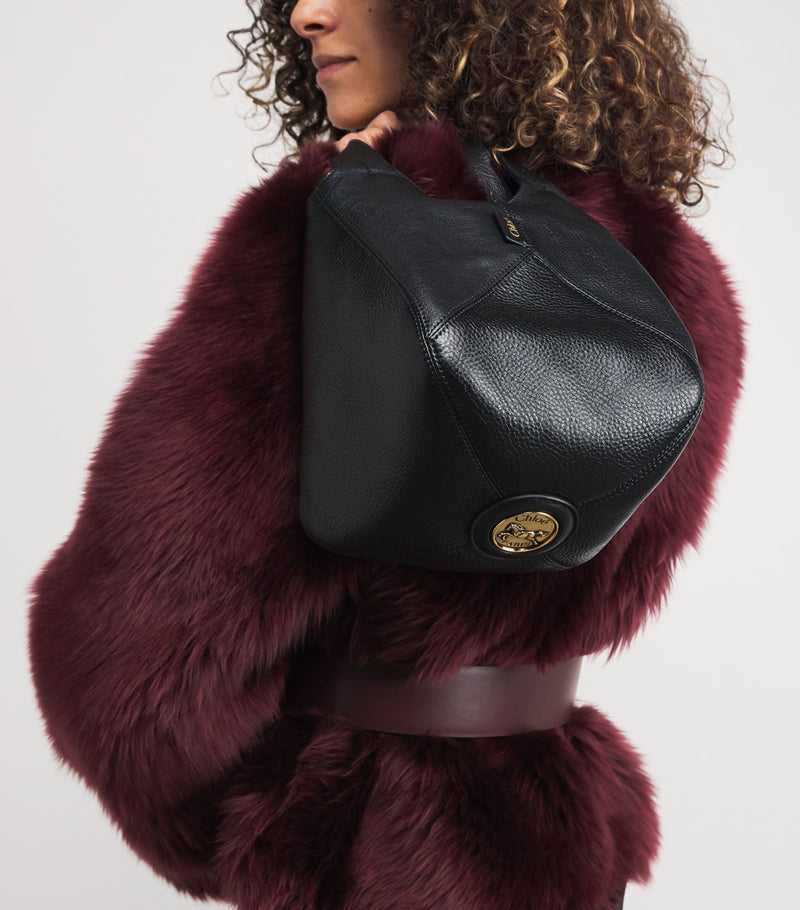 Chloé Small Leather Balloon Bucket Bag - British product