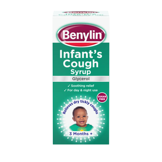 Benylin Infant Cough Syrup, Apple 3+ Months 125ml GOODS Sainsburys   