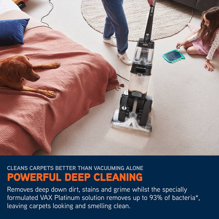 Vax Power Max upright carpet cleaner - British product