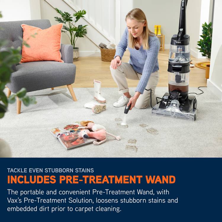 Vax Power Max upright carpet cleaner - British product
