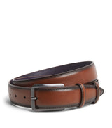 Harrods Elliot Rhodes Burnished Leather Belt- Buy online at McGrocer