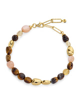 Harrods Monica Vinader Gold Vermeil Multi Gemstone Rio Beaded Bracelet- Buy online at McGrocer