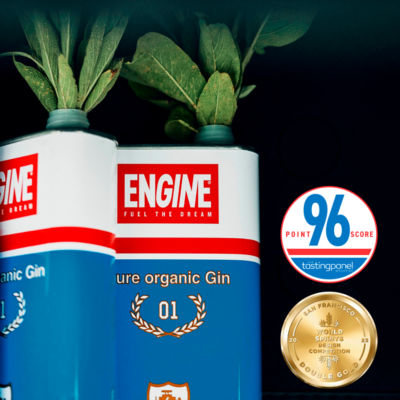 Engine organic Italian gin 700ml - British product