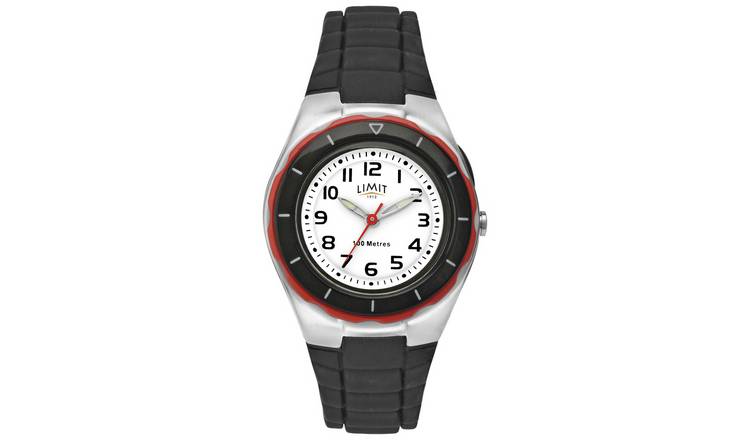 Limit kids light up watch black mid size - British product