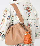 Weekend Max Mara leather fox keyring, UK version