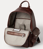 Brunello Cucinelli calfskin travel backpack, imported from the UK