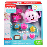 Fisher Price Laugh & Learn Sweet Manners tea set - British product