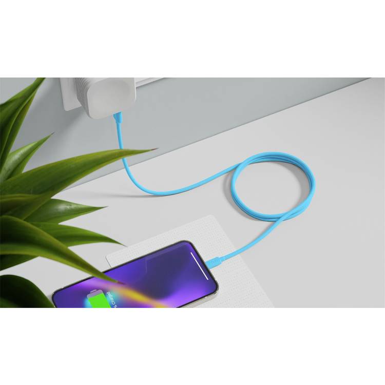 Juice USB to Lightning cable Aqua 1m - British product