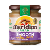 Holland & Barrett Meridian Organic Almond Butter Smooth 170g- Buy online at McGrocer