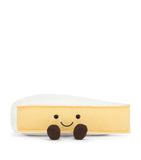 Jellycat Amuseables Brie soft toy 9cm, imported from the UK