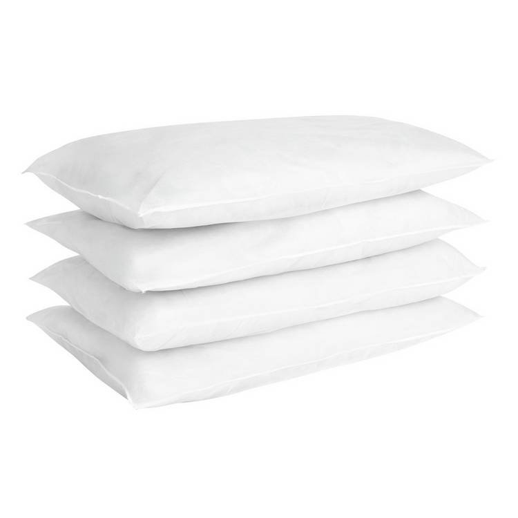 Argos Home soft pillow 4-pack (British brand)