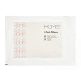 Argos Home soft pillow 4-pack (British brand)
