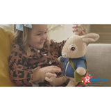 Beatrix Potter Peter Rabbit talking soft toy, imported from the UK