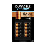 Duracell Optimum AAA batteries 20 pack - British product