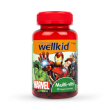 Holland & Barrett Vitabiotics Wellkid Marvel Multivitamin 7-14 Years 50 Vegan Soft Jellies- Buy online at McGrocer
