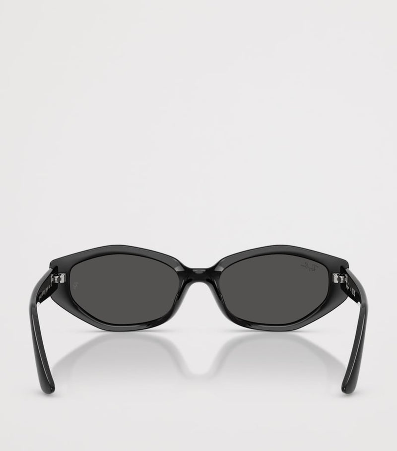 Ray-Ban RB4473D geometric sunglasses, imported from the UK