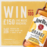 Jim Beam Orange Kentucky Bourbon Whiskey