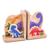 Tidlo Wooden Dinosaur Bookends GOODS Superdrug