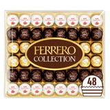Ferrero Rocher 48 Piece Collection Chocolate Gift Box, 518g