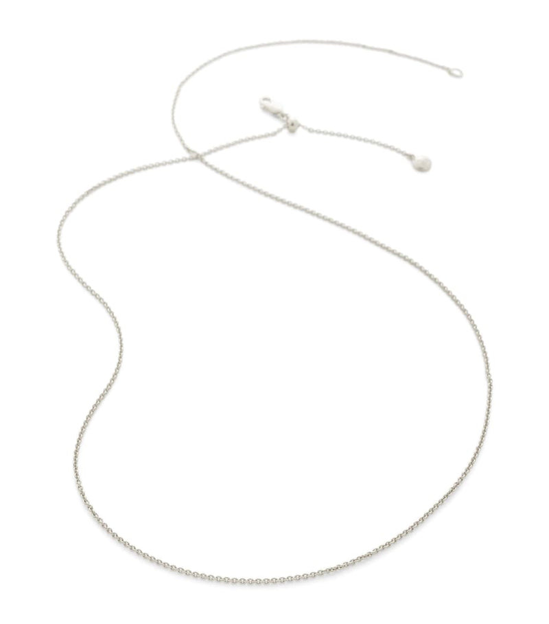 Monica Vinader sterling silver chain necklace 24cm, UK version