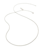 Monica Vinader sterling silver chain necklace 24cm, UK version