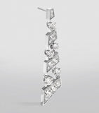 Marli New York drop earrings 18kt white gold diamonds, UK version