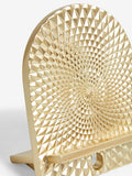 Gold tone phone holder with soft champagne gold finish, UK version