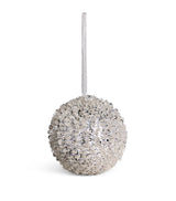 Harrods Harrods Sequinned Bauble Christmas Decoration 10cm x 10cm- Buy online at McGrocer