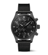 Harrods IWC Schaffhausen Ceratanium Top Gun Pilot's Watch 41mm- Buy online at McGrocer