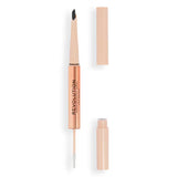 Superdrug Revolution Fluffy Brow Filter Duo Ash Brown Eyebrow Makeup- Buy online at McGrocer