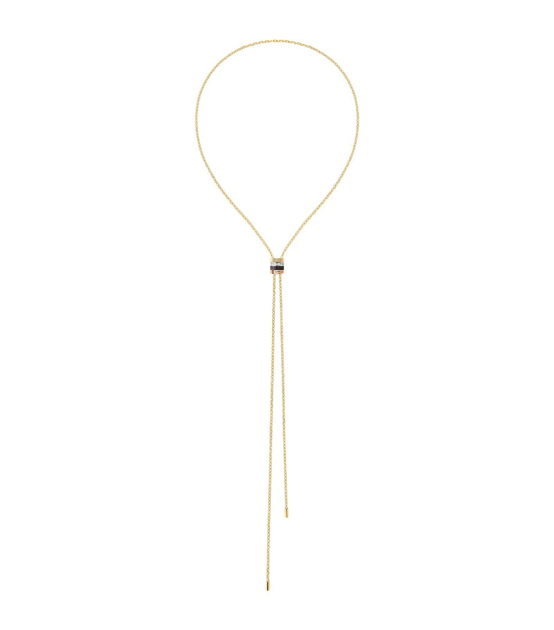 Boucheron Quatre necklace yellow gold diamonds - British product